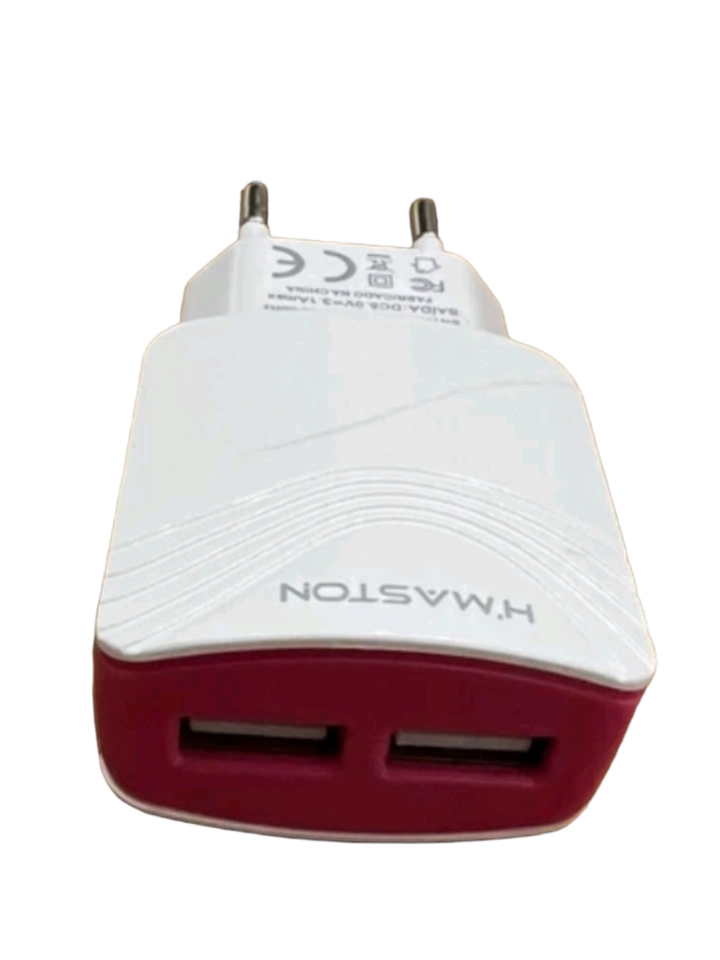 Carregador Universal com 2 Entradas USB 3.1A H'Maston/Relog's - Y02-8 - 2