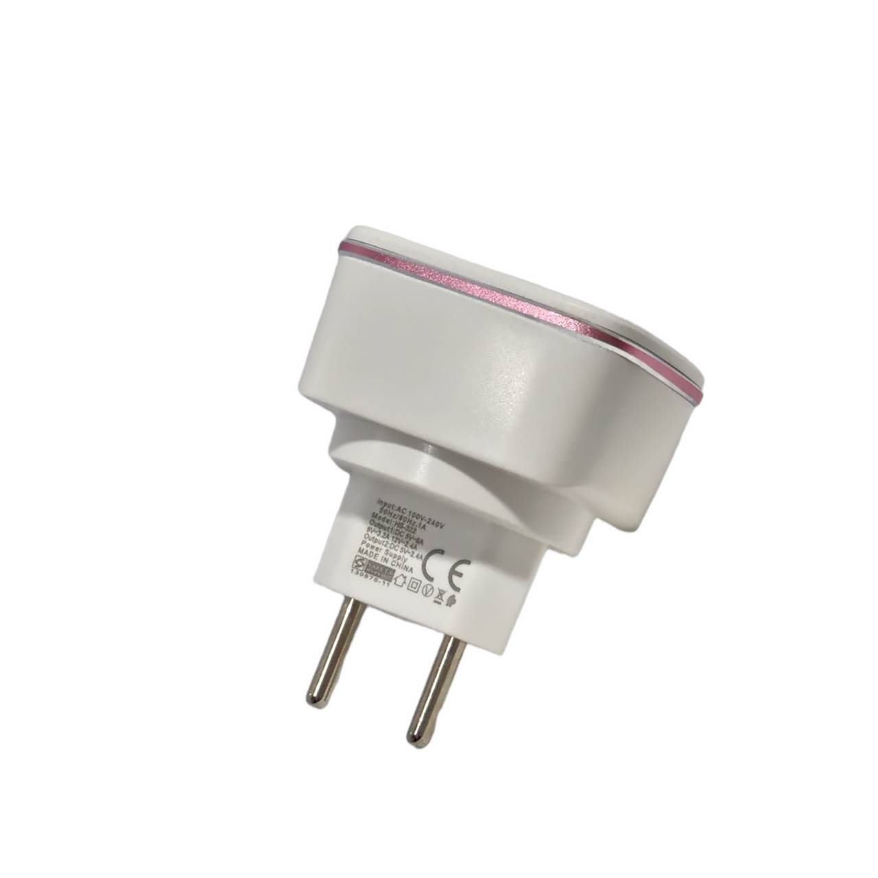 Carregador Universal com 2 Entradas USB Turbo Power HREBOS - HS-322 - 3