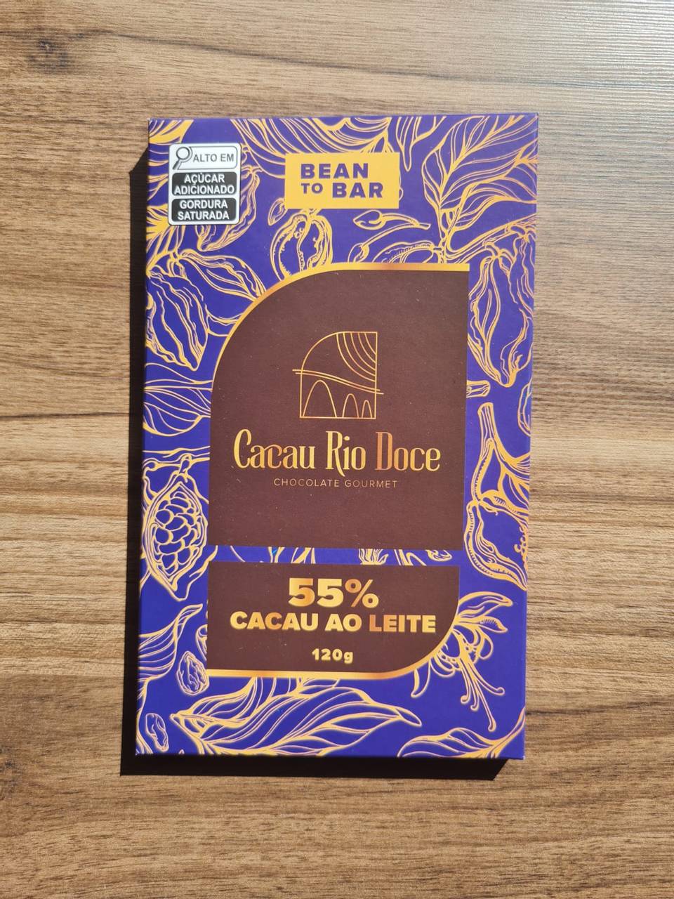 Chocolate 55% ao leite
