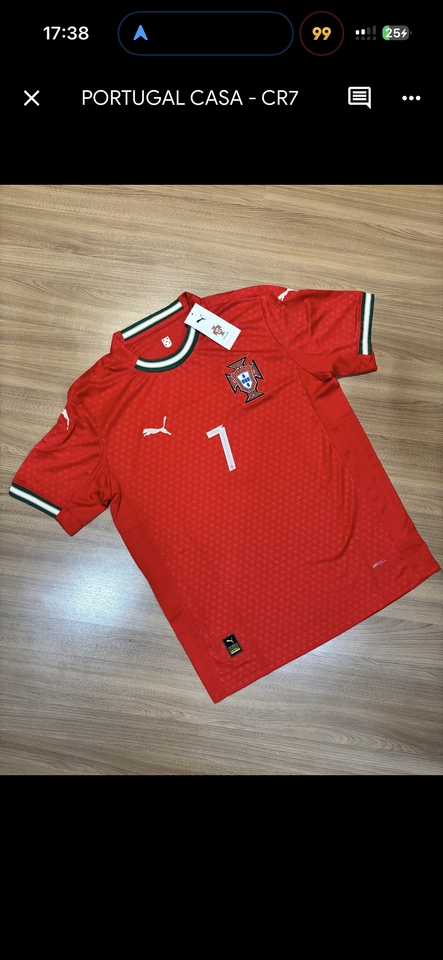 PORTUGAL TORCEDOR CASA 25-26 RONALDO 7 - 1