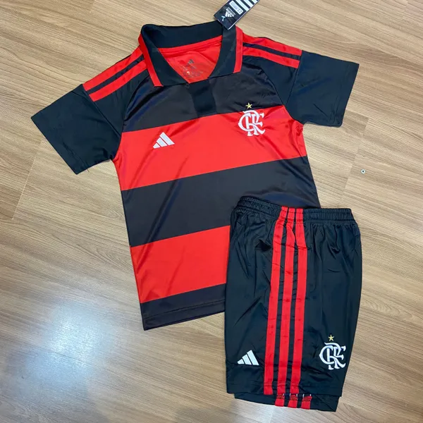 Kit Infantil Flamengo Casa 2026 