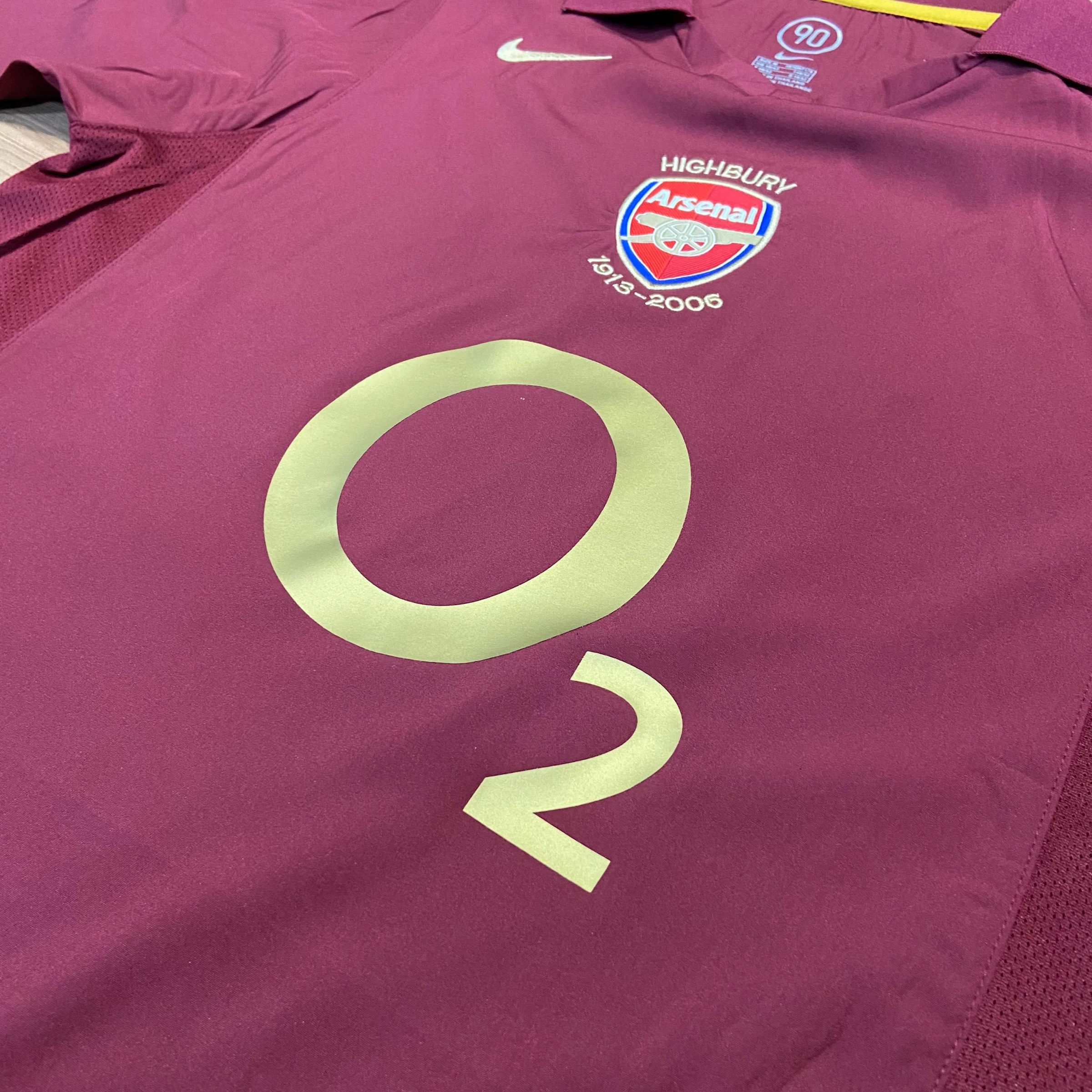 Arsenal grená Casa 2005-2006 - 4