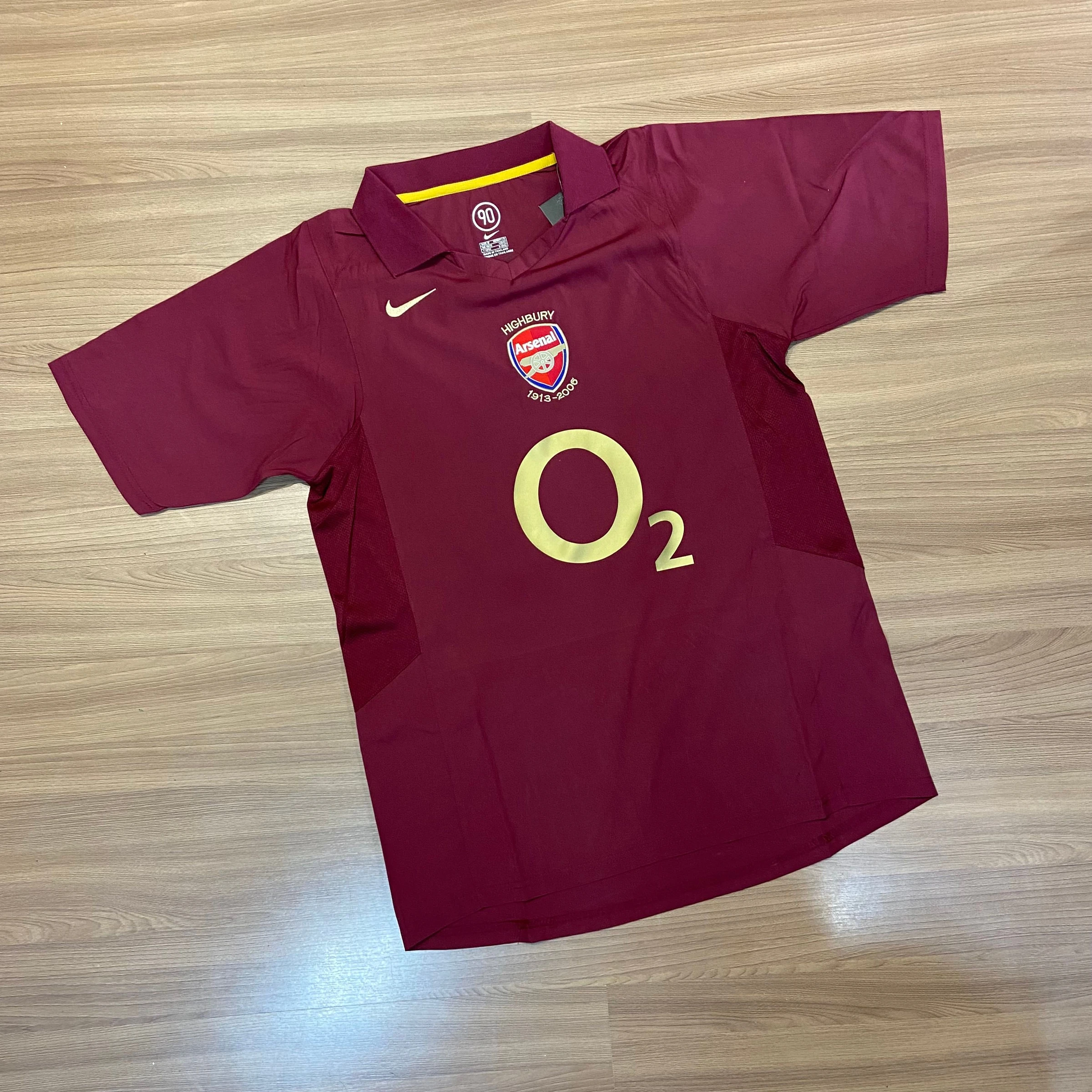 Arsenal grená Casa 2005-2006 - 1