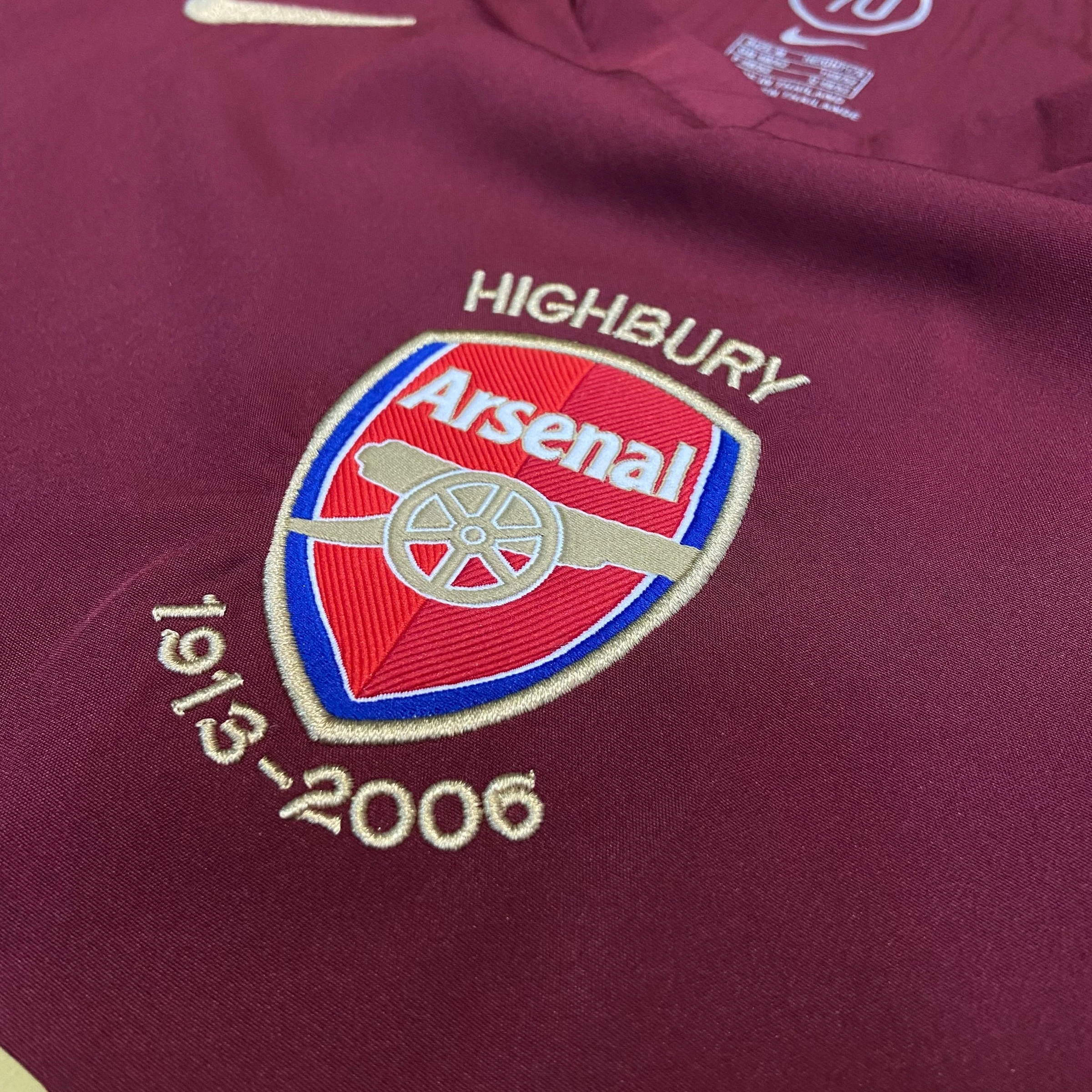 Arsenal grená Casa 2005-2006 - 3