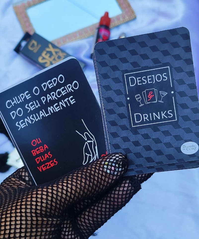 Desejos e Drinks Jogo de Cartas Diversão ao Cubo - 5