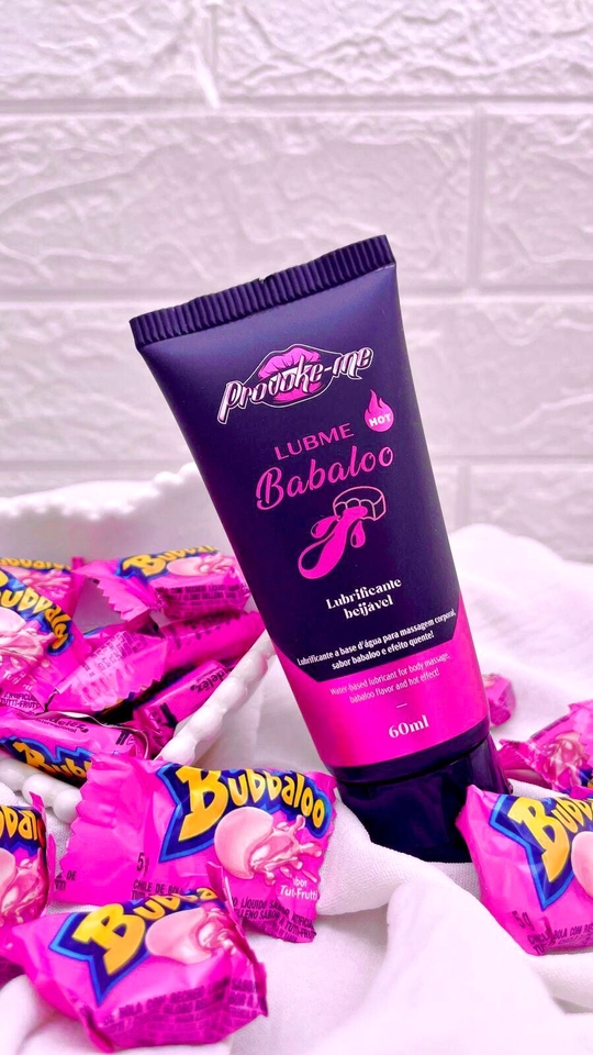 LUBME LUBRIFICANTE BABALOO HOT BEIJÁVEL 60ML PROVOKE-ME