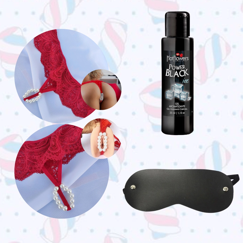 COMBO SENTADA DA RAINHA COM HALLS PRETO - 1