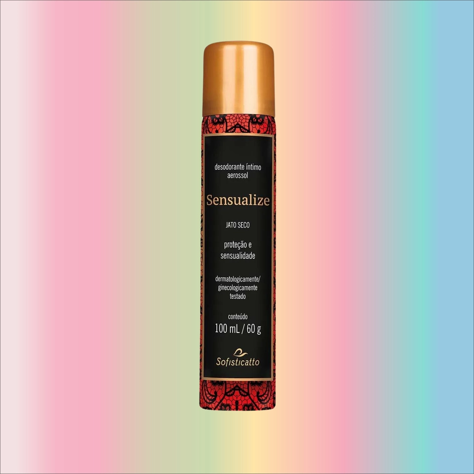 DESODORANTE ÍNTIMO SENSUALIZE 100ML SOFISTICATTO