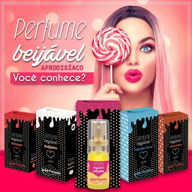 PERFUME BEIJÁVEL AFRODISÍACO