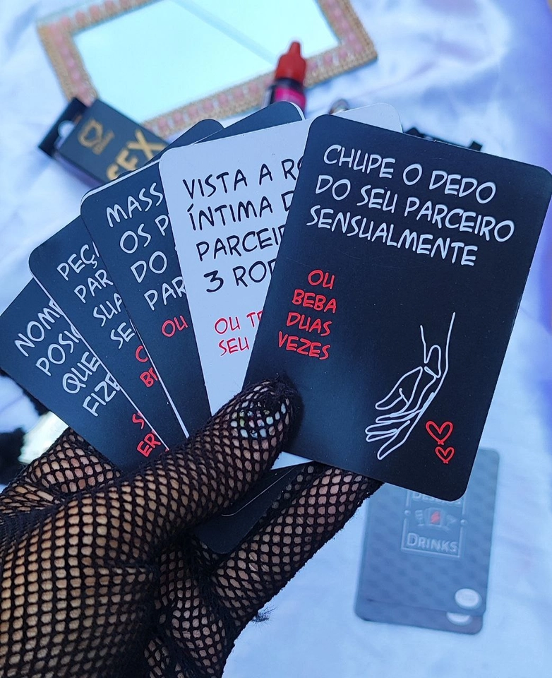 Desejos e Drinks Jogo de Cartas Diversão ao Cubo - 4