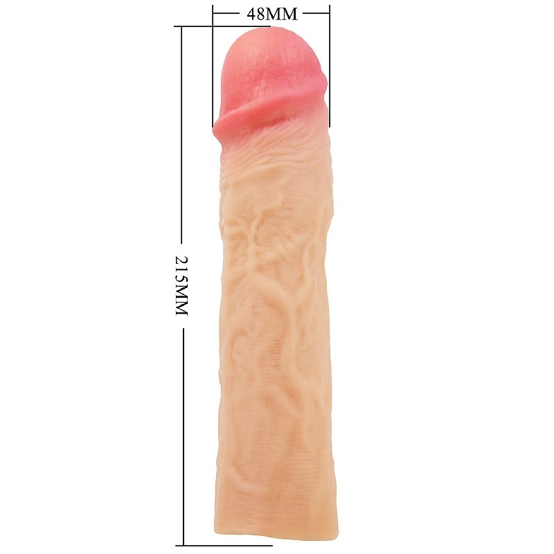 Capa Peniana - Derek / Bege - 21,5 X 4,8 cm - Pretty - 8