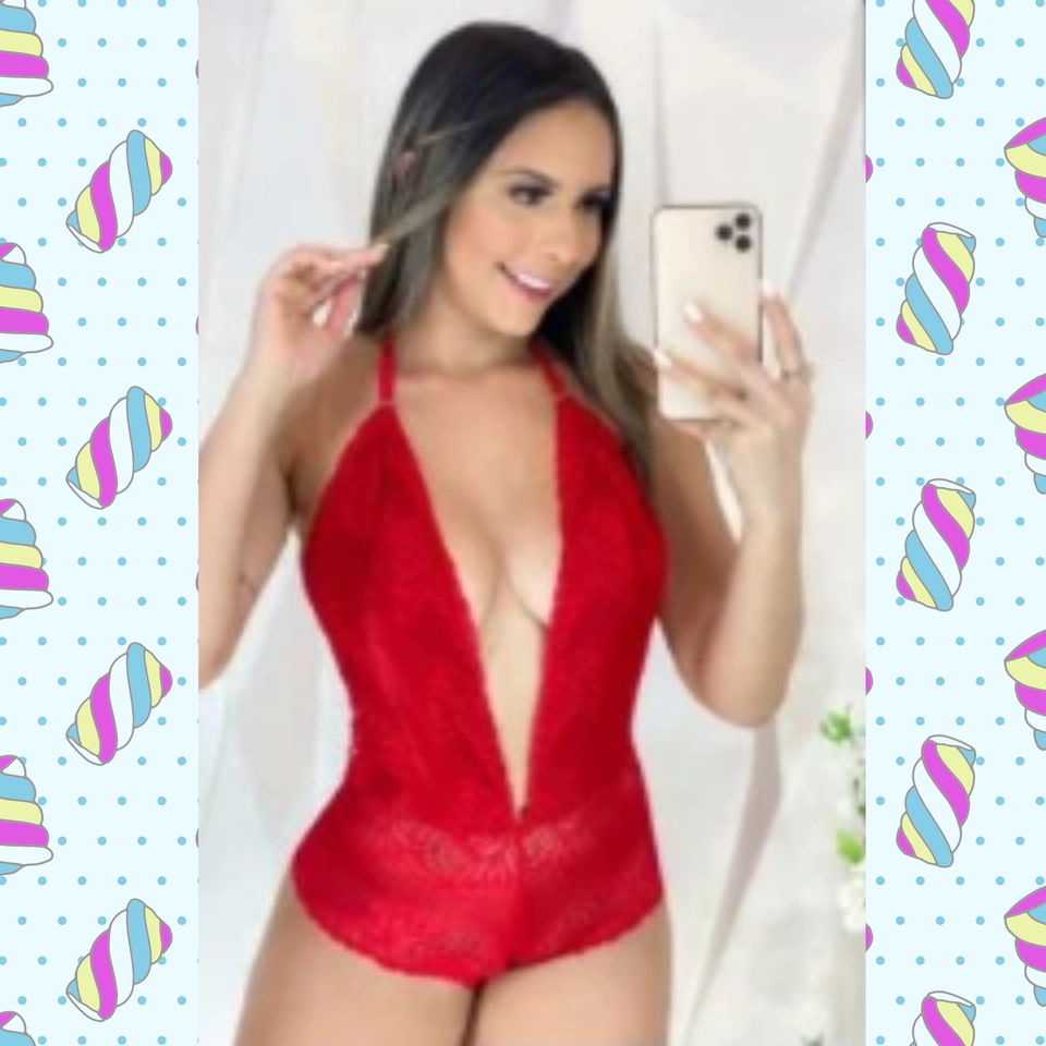 Lingerie BODY aberto (Todo Forrado) - 3