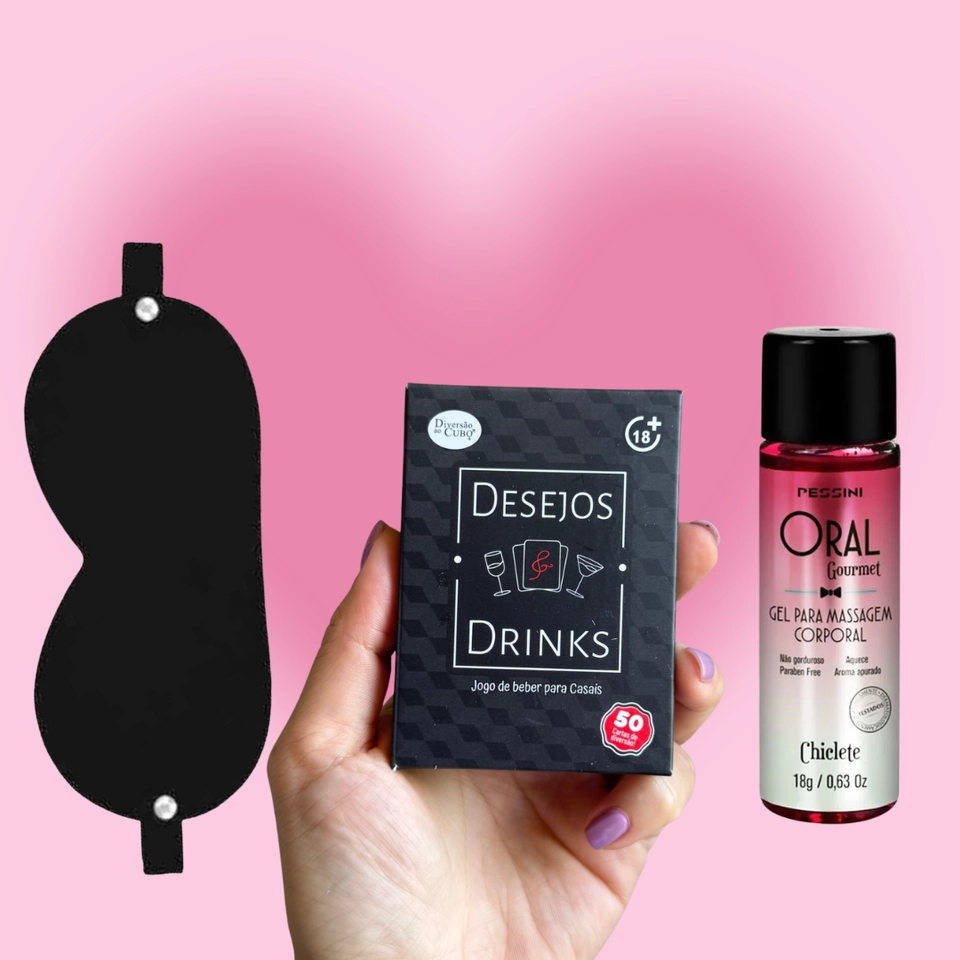 Kit Desejos e Drinks 