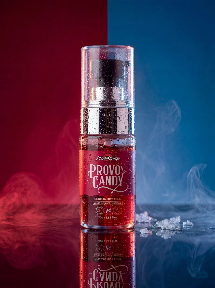 PROVO CANDY CALDA BEIJÁVEL CEREJA HOT  ICE 30G PROVOKE-ME