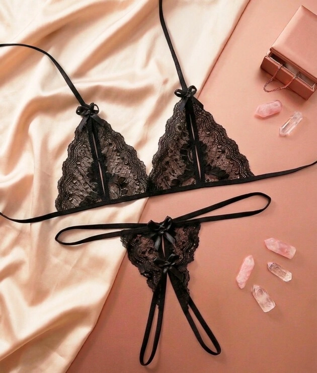 Conjunto Sexy com Abertura Íntima – Daphne - 2
