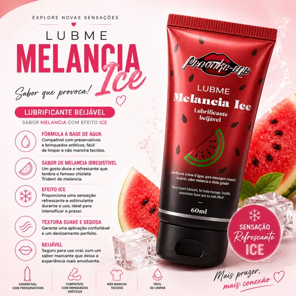 LUBRIFICANTE SABOR MELANCIA ICE