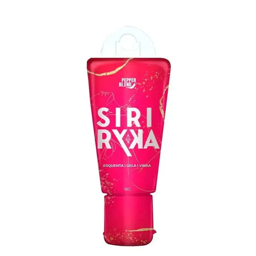 SIRI RYKA GEL COMESTÍVEL ESQUENTA, GELA E VIBRA 18G PEPPER BLEND - 1