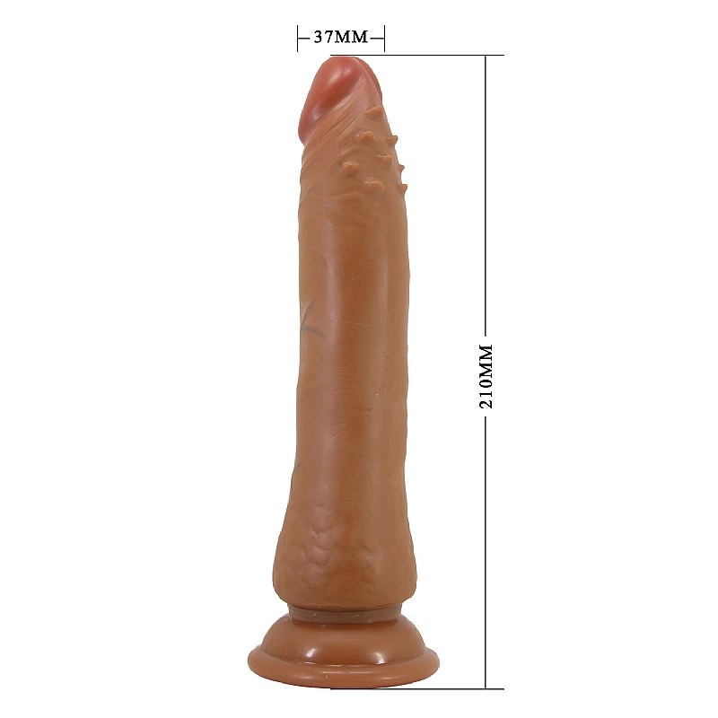 Pênis Realístico com Ventosa - 20.0 x 3.7 cm  - 8