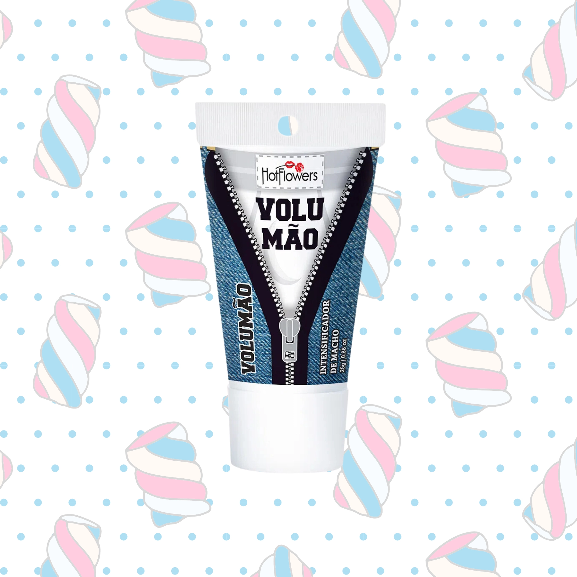 GEL EXCITANTE MASCULINO VOLUMÃO 25GR
