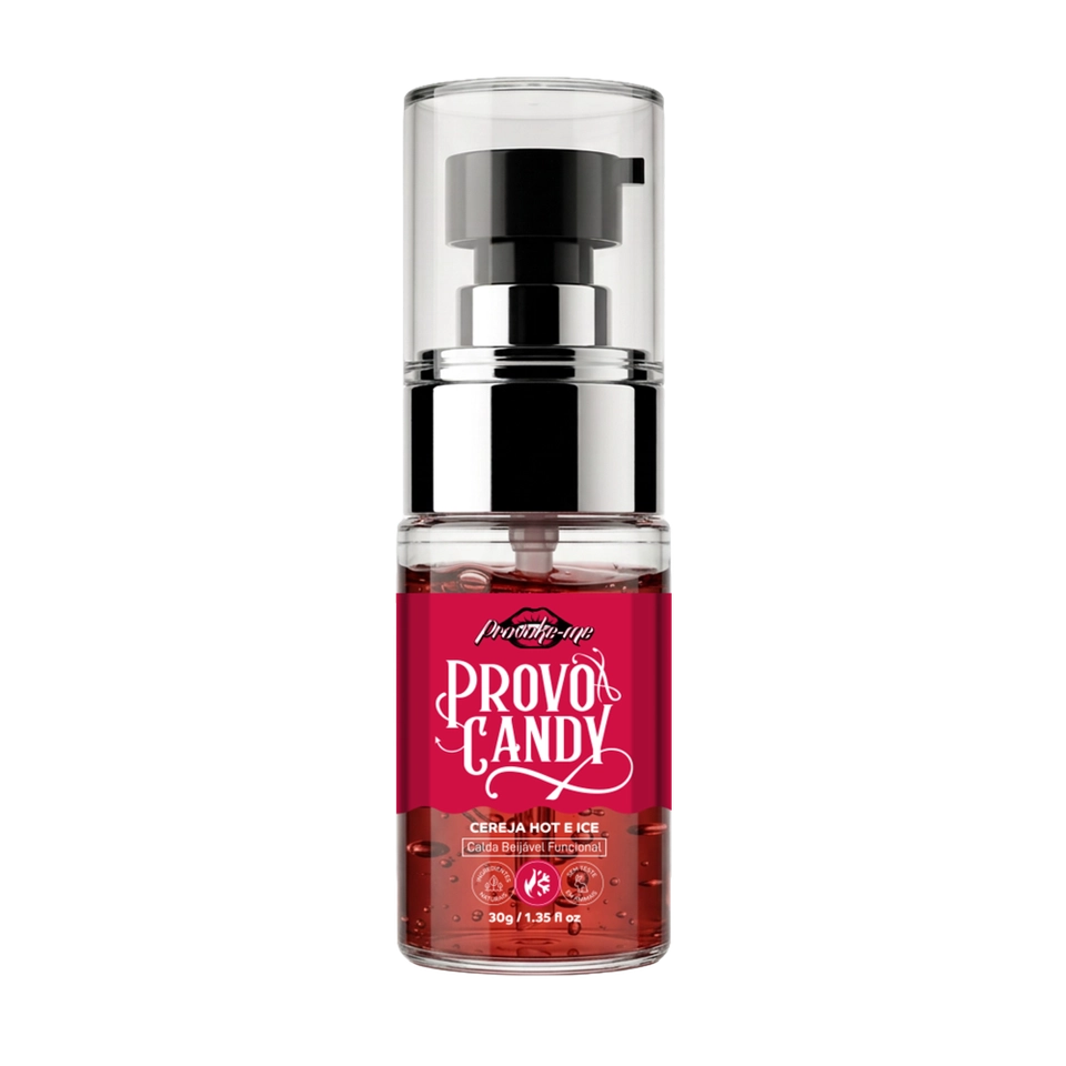 PROVO CANDY CALDA BEIJÁVEL CEREJA HOT  ICE 30G PROVOKE-ME - 2