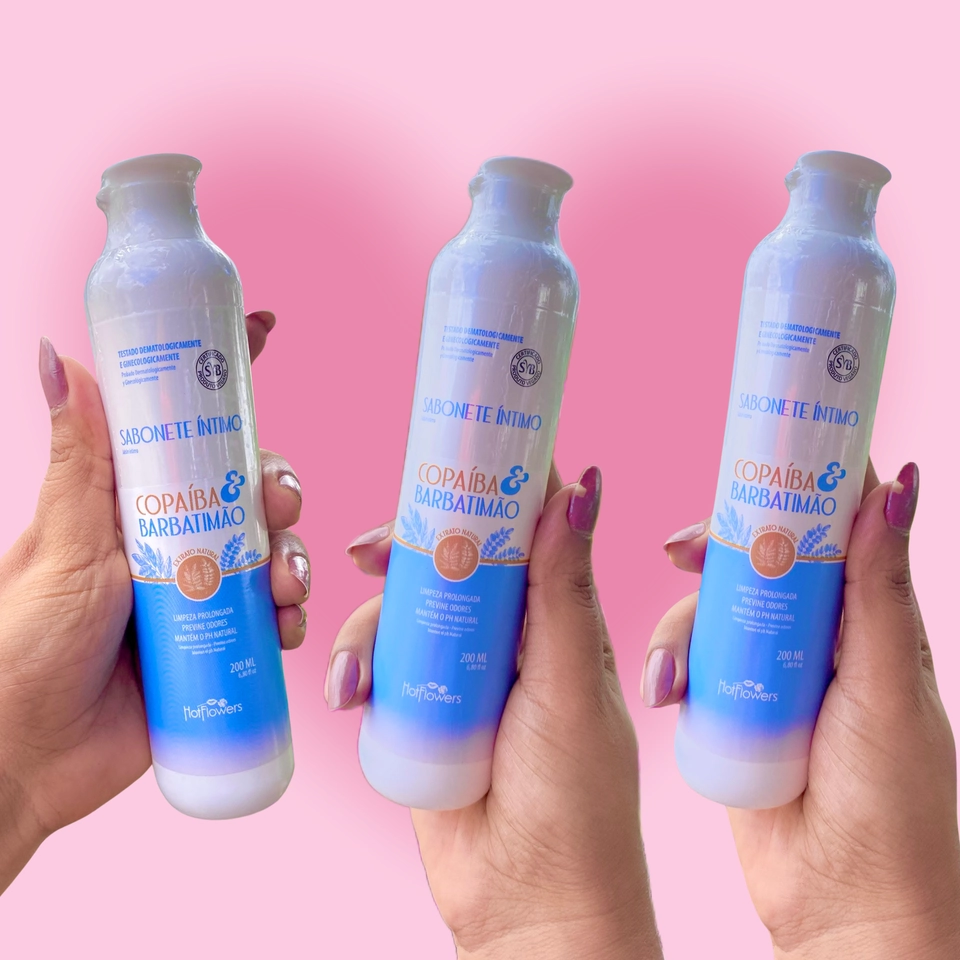 3 SABONETES ÍNTIMOS