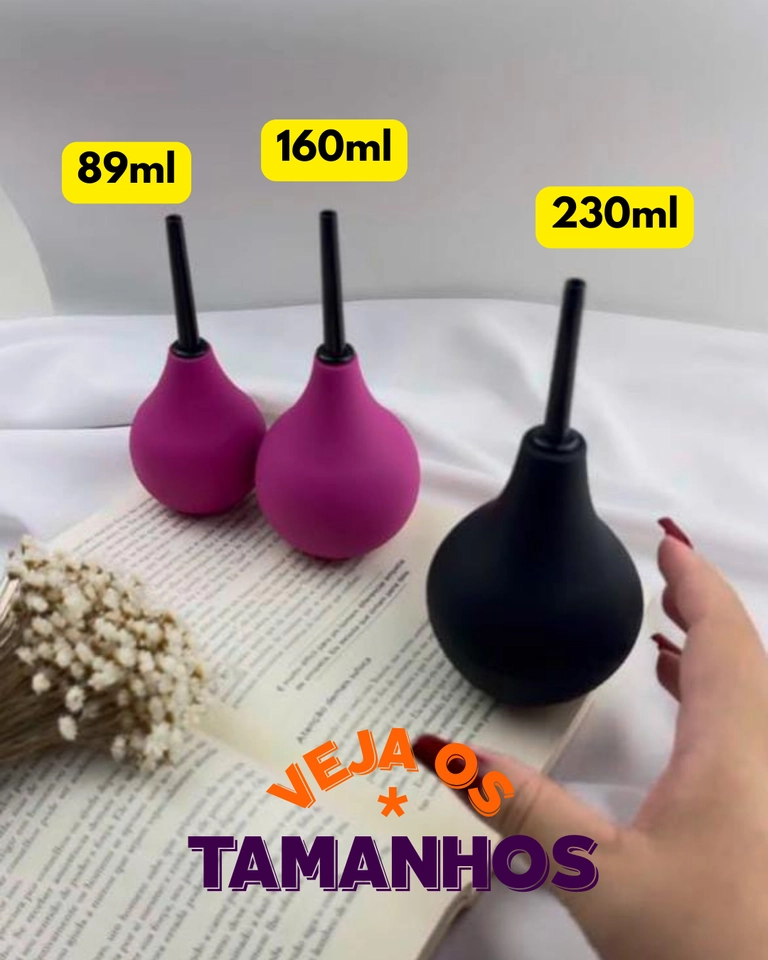 Ducha Higiênica Anal Com Aplicador Flexível 160mp - 2