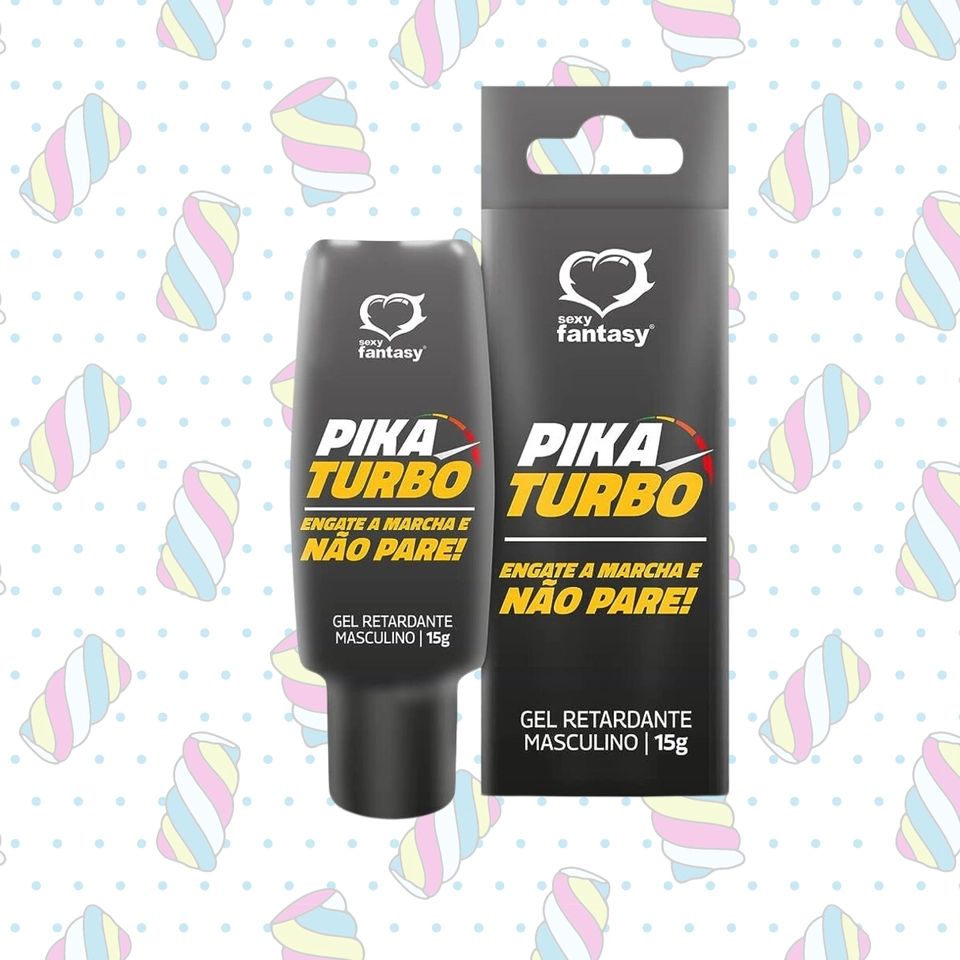 PIKA TURBO GEL RETARDANTE MASCULINO 15G