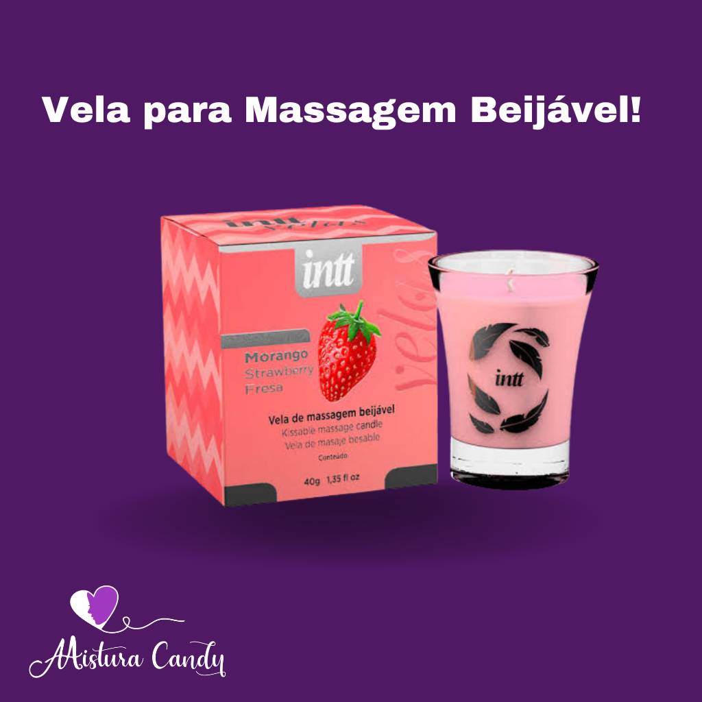 Vela para Massagem Beijável  - 1