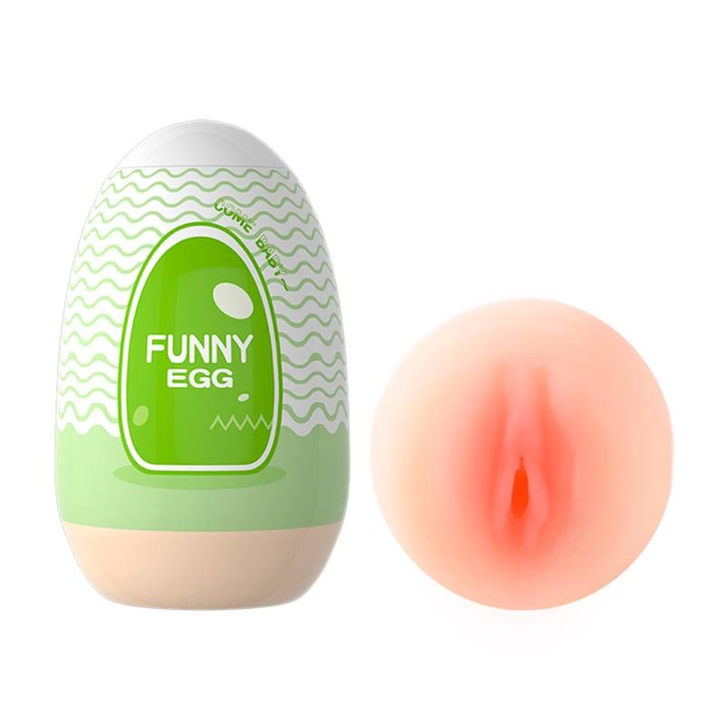 Masturbador - Egg - Formato Anatômico com texturas internas - Estimulador de Silicone - 4