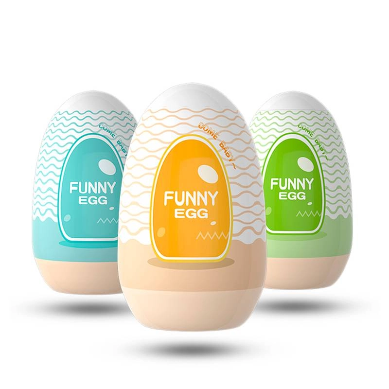 Masturbador - Egg - Formato Anatômico com texturas internas - Estimulador de Silicone - 7