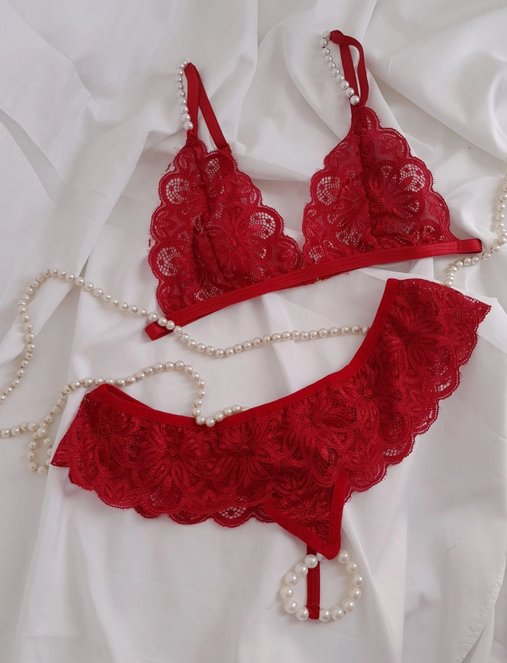 Conjunto pérolas  - 5