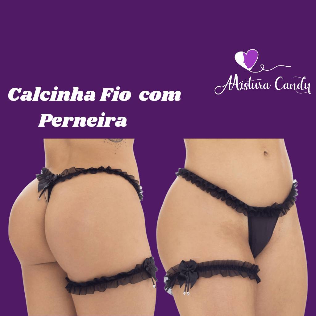 Calcinha com persex  - 1