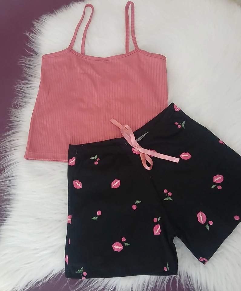 Short dool canelado 