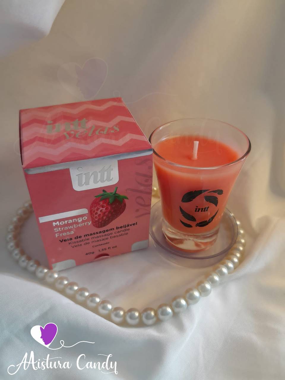 Vela para Massagem Beijável  - 2