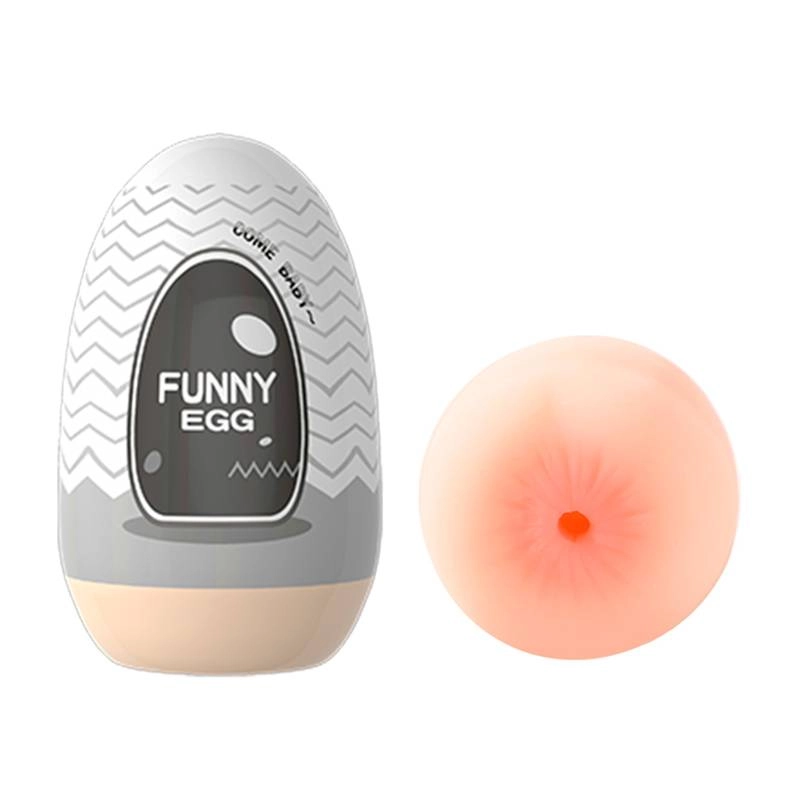 Masturbador - Egg - Formato Anatômico com texturas internas - Estimulador de Silicone - 5