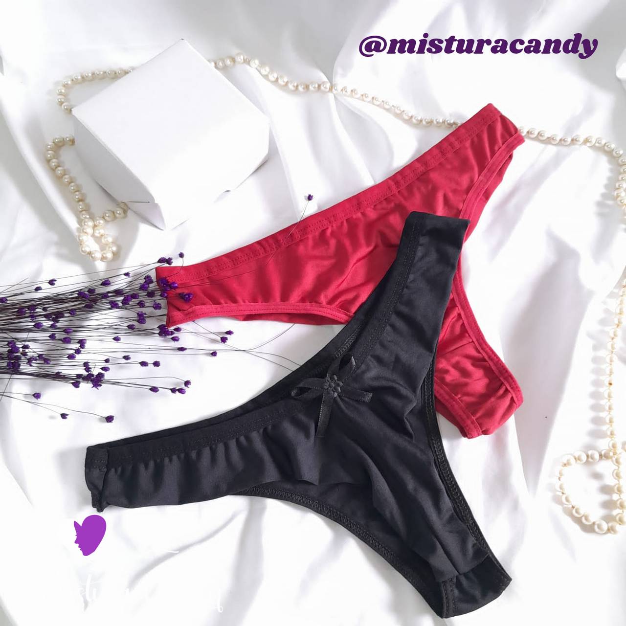 Kit calcinha com 2 unidades  - 1