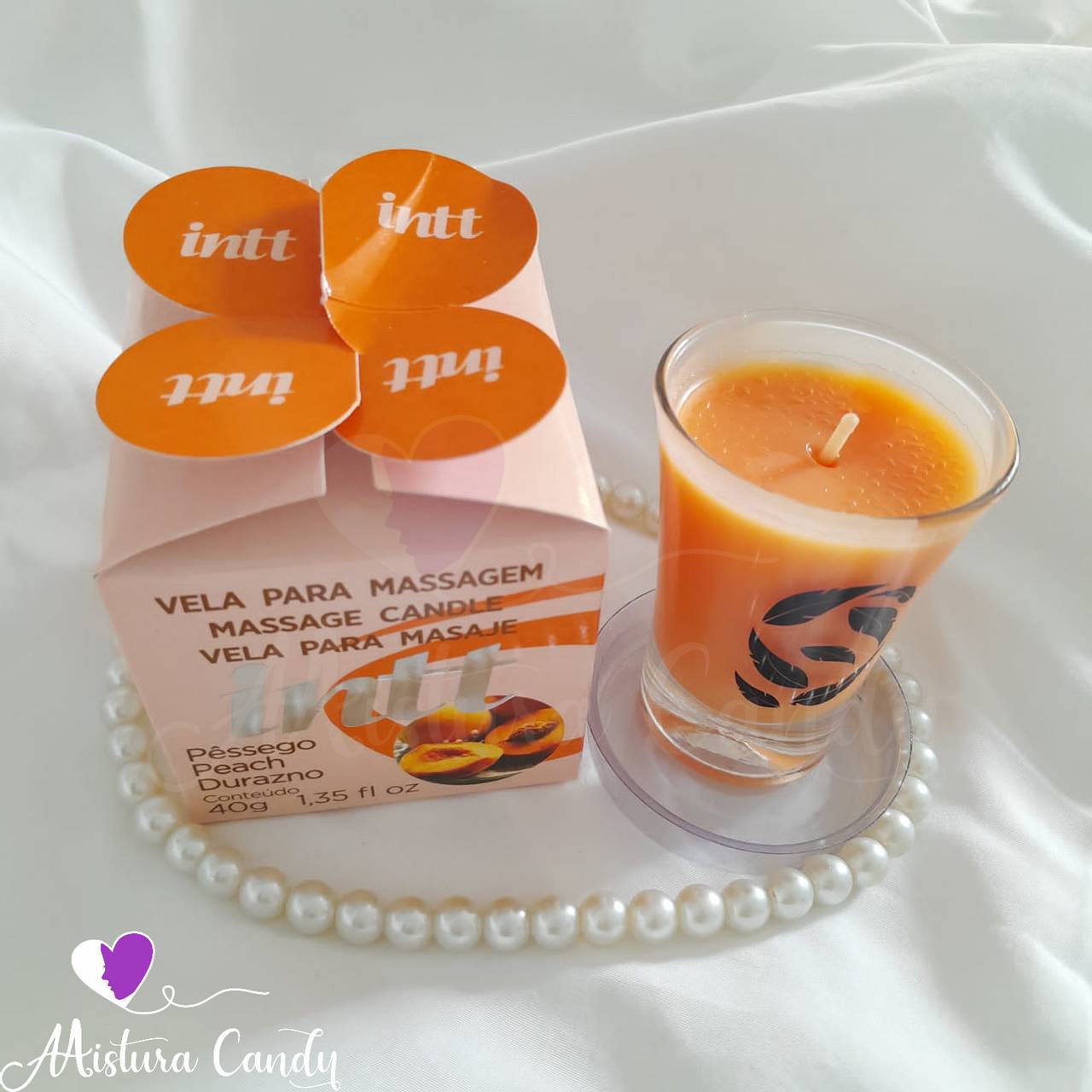 Vela para Massagem Beijável - 1