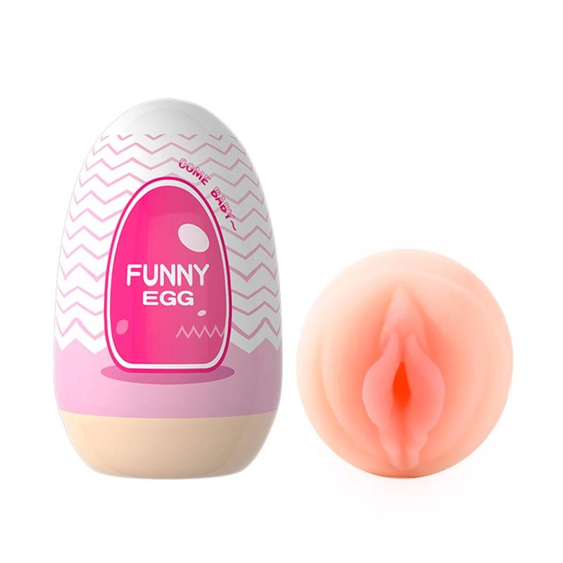 Masturbador - Egg - Formato Anatômico com texturas internas - Estimulador de Silicone - 8