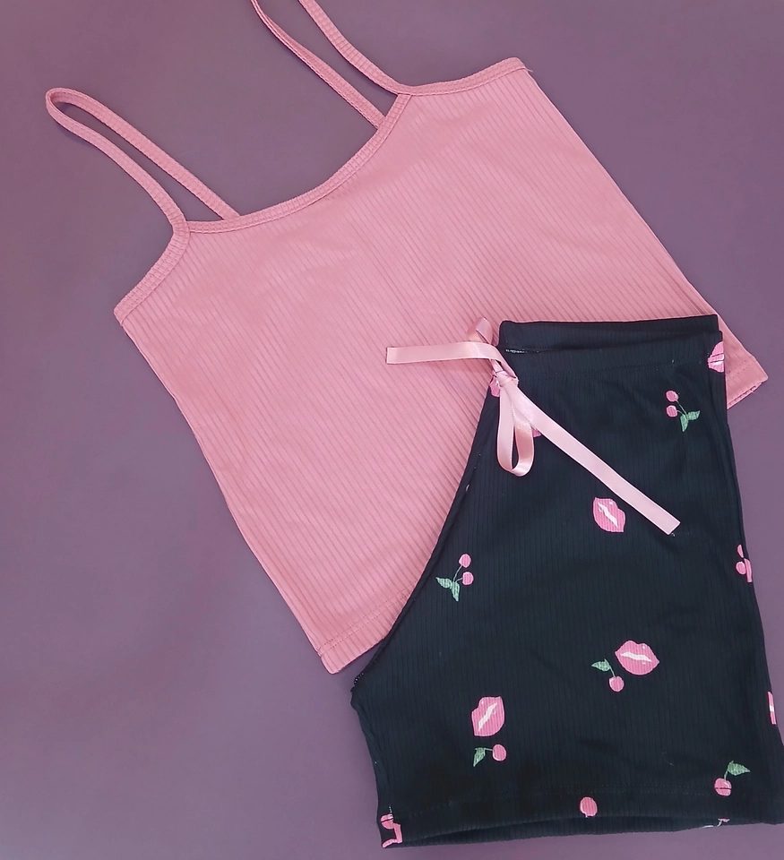 Short dool canelado  - 2