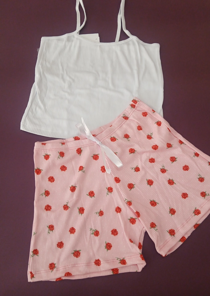 Short dool canelado  - 3