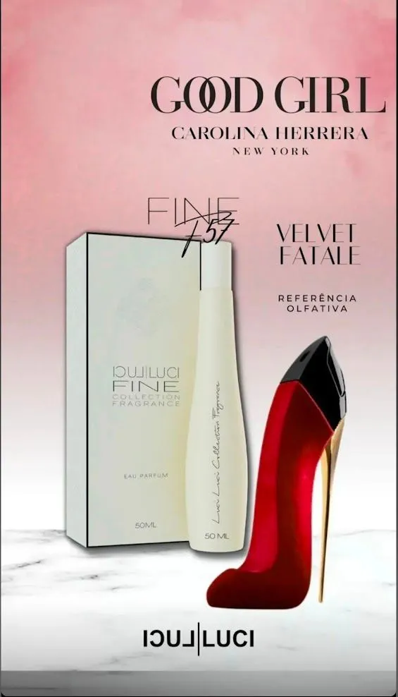 PERFUME FEMININO F57 GOOD GIRL VELVET FATALE - 1