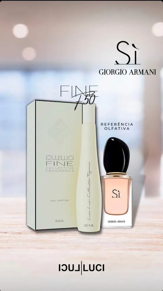 PERFUME FEMININO F50 SÍ