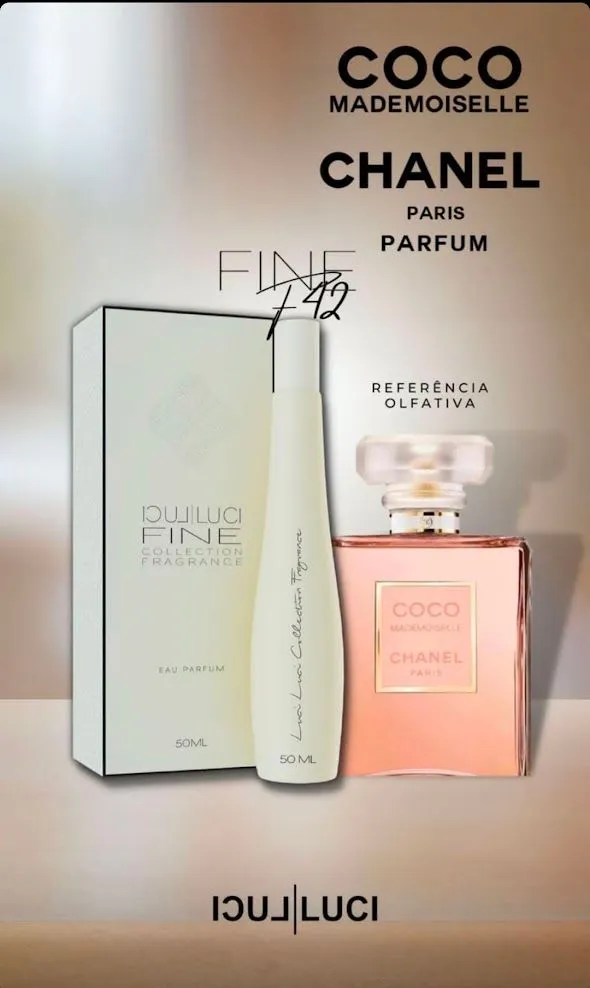 PERFUME FEMININO F42 COCO MADEMOISELLE