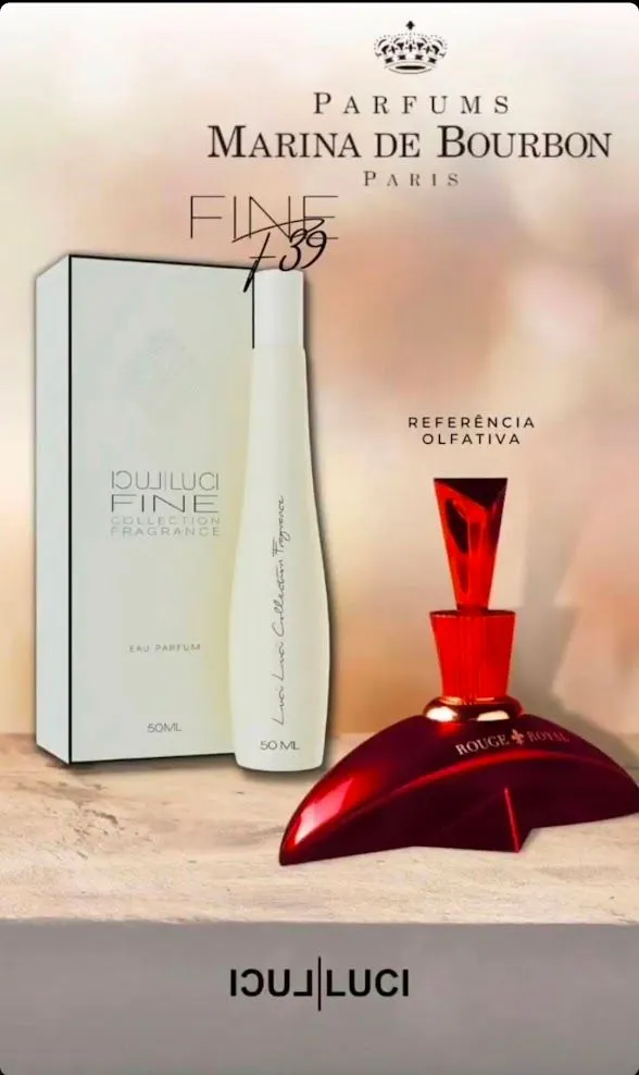 PERFUME FEMININO F39 MARINA DE BOURBON PR