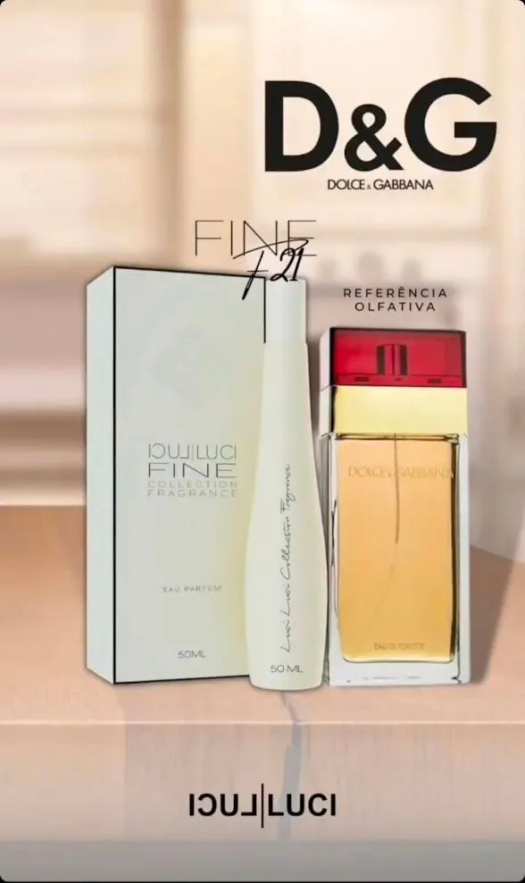 PERFUME FEMININO F21 DOLCE E GABBANA
