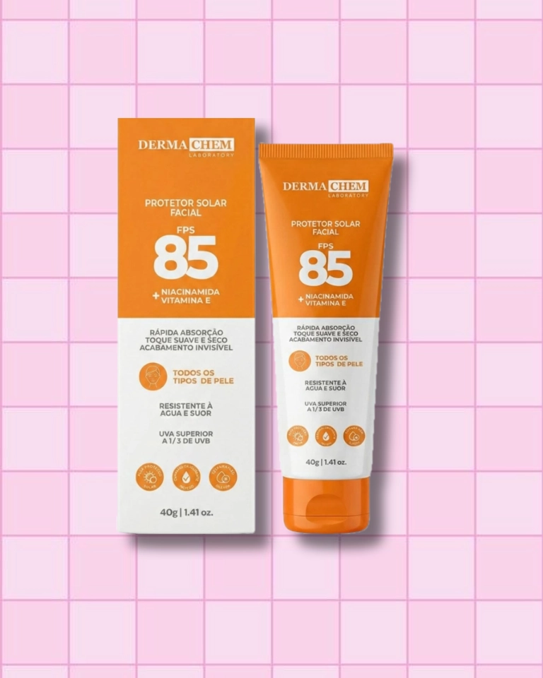 Protetor Solar Facial FPS 85 - dermachem