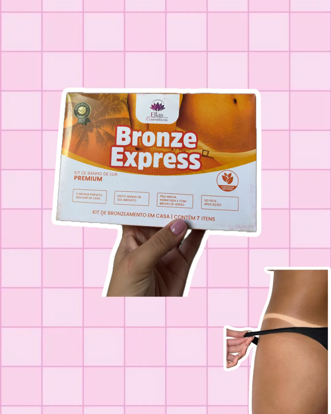Bronze Express - Kit banho de lua - 1