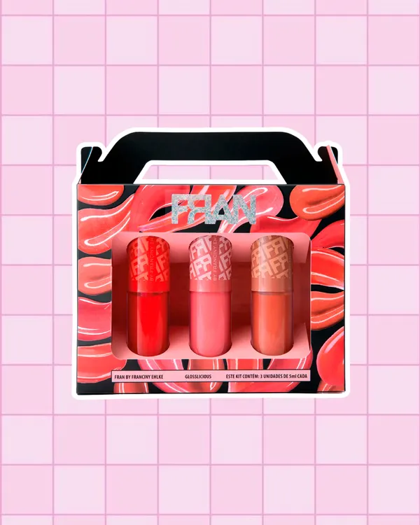 Kit Com 03 Glosses Glosslicious Fran By Franciny Ehlk
