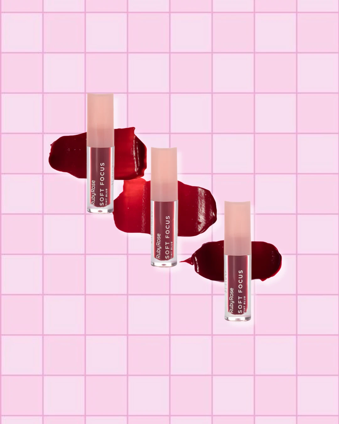 Lip tint - Soft Focus Ruby Rose  - 1