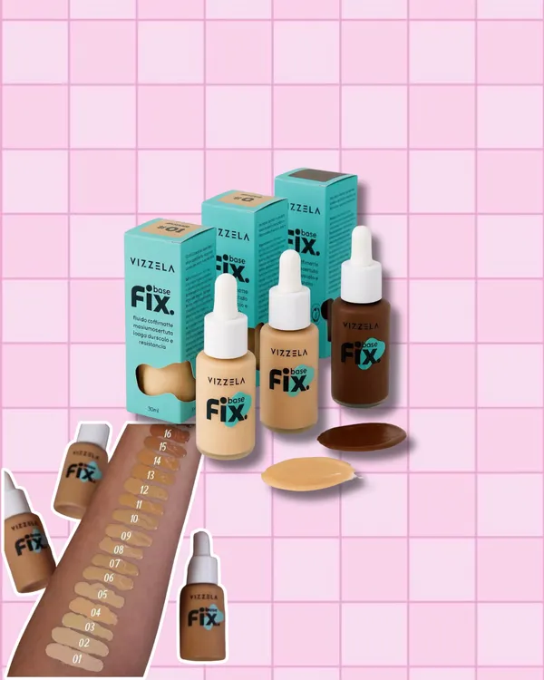 Base líquida fix - vizzela 